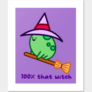 That witch frog Posters and Art